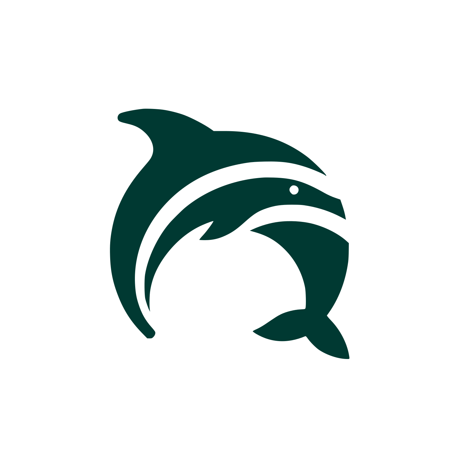 Dolphin Logo Design #003932