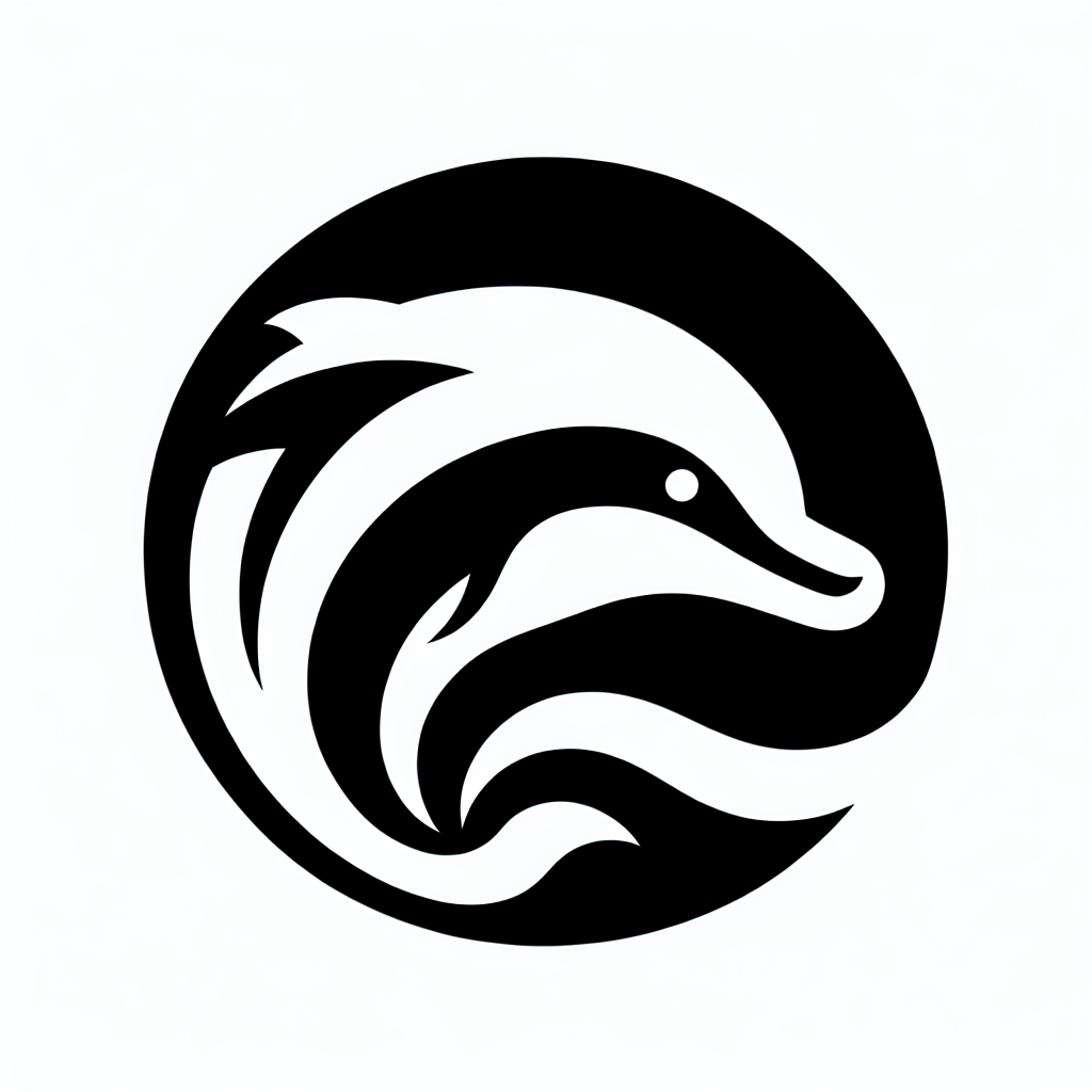 Dolphin Waves Logo