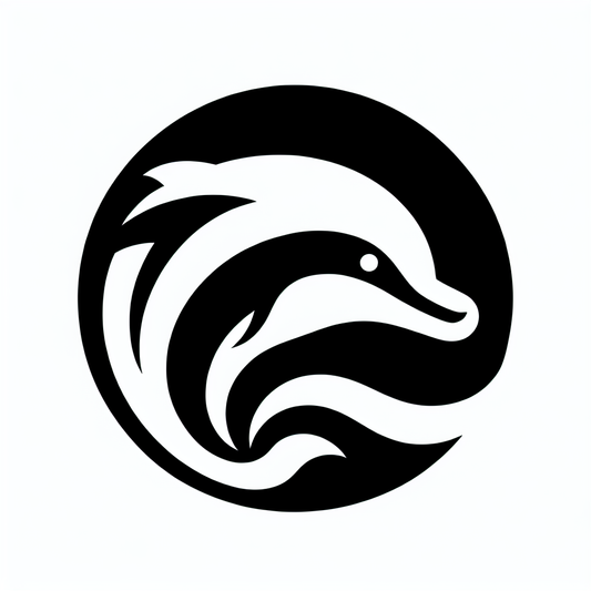 Dolphin Waves Logo
