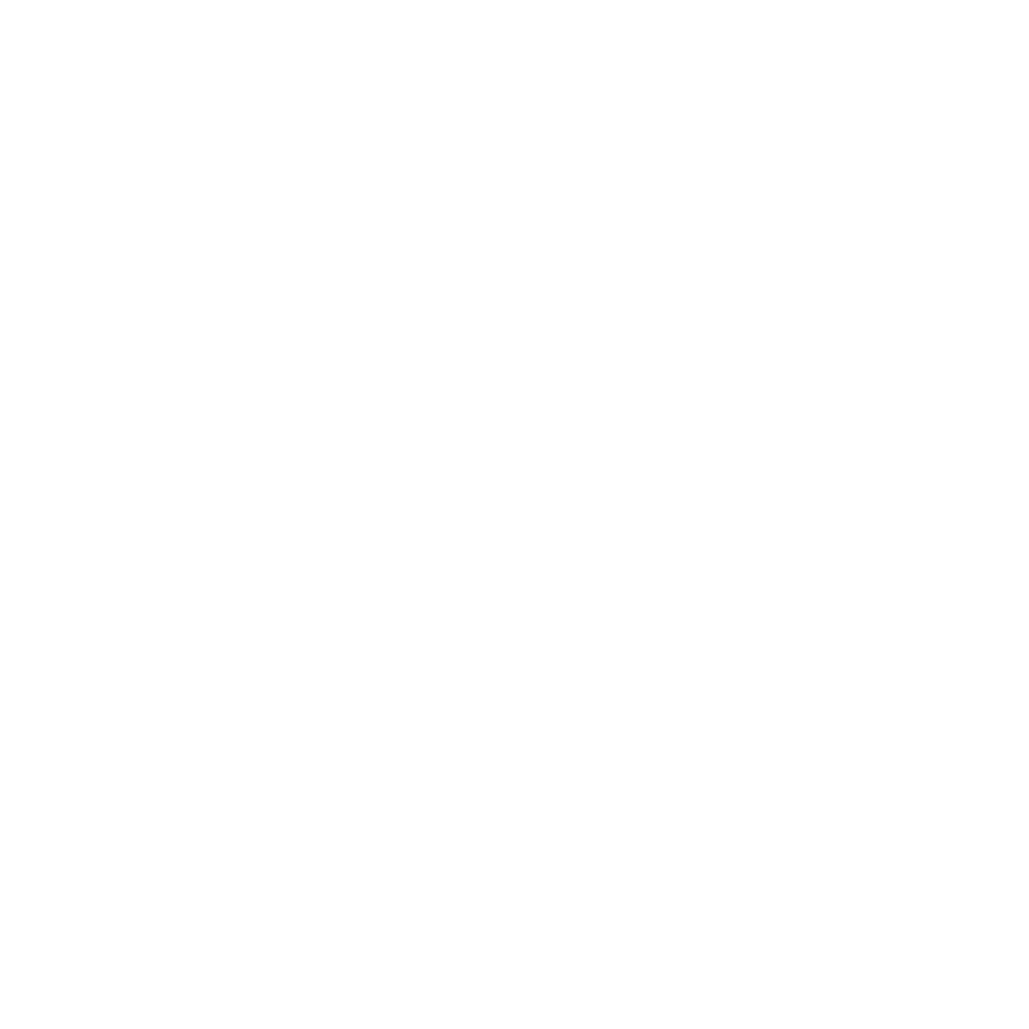 Dolphin Waves Logo #ffffff