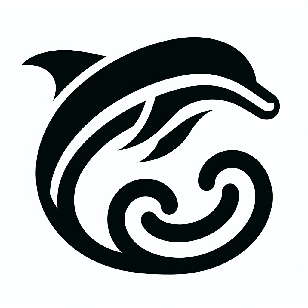 Dolphin Wave Logo