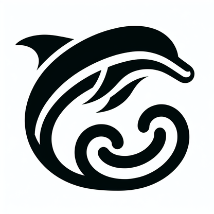 Dolphin Wave Logo