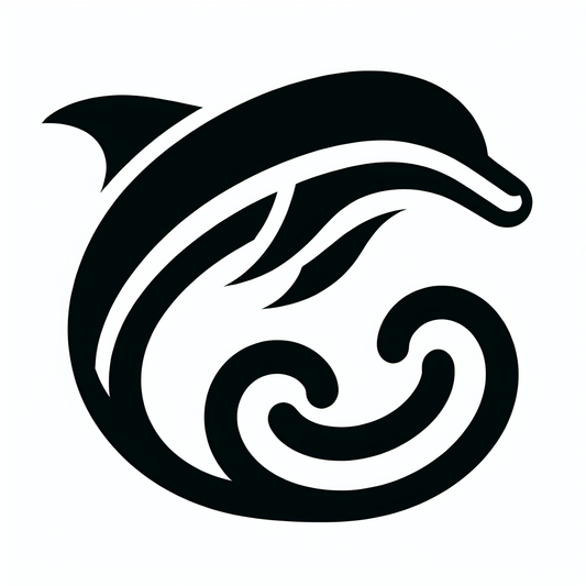 Dolphin Wave Logo