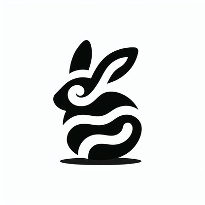 Stylized Rabbit Logo