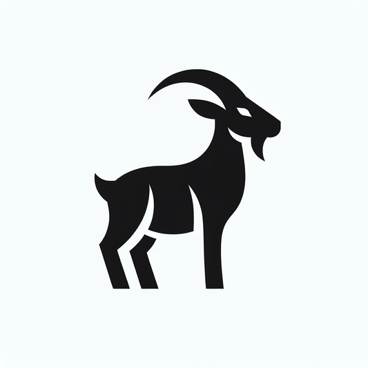 Goat Silhouette Logo