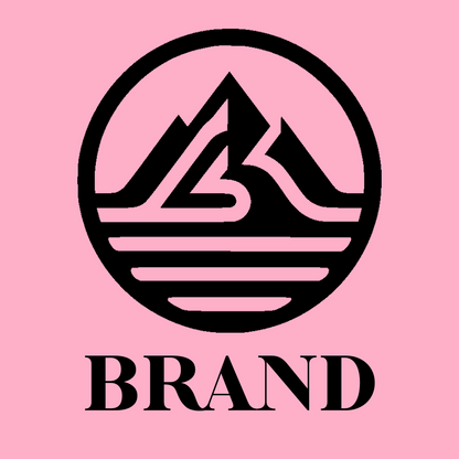 Mountain Range and Water Circular Logo preview