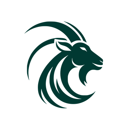 Goat Head Logo #003932