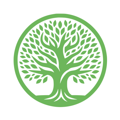 Tree in Circle Logo #6DB65B