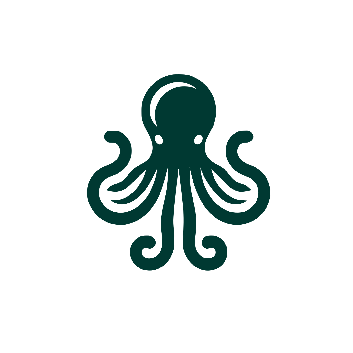 Octopus Logo Design #003932