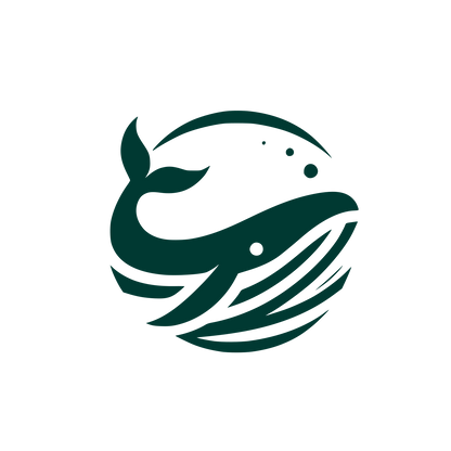 Whale Logo Design #003932