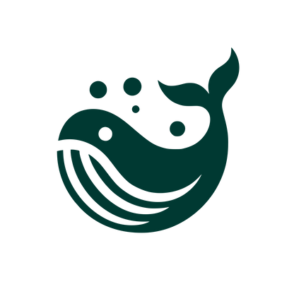 Whale Logo Design #003932