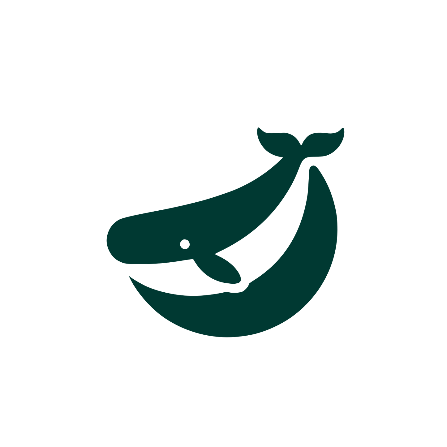 Whale Logo Design #003932