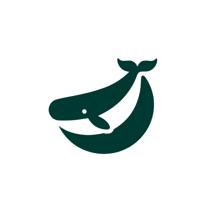 Whale Logo Design #003932