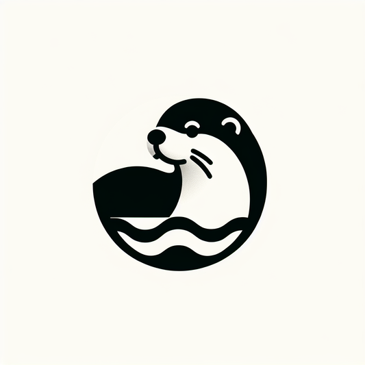 Otter Animal Logo