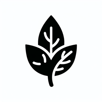 Three Leaves Emblem Logo