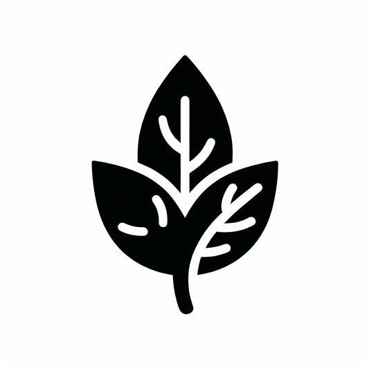 Three Leaves Emblem Logo