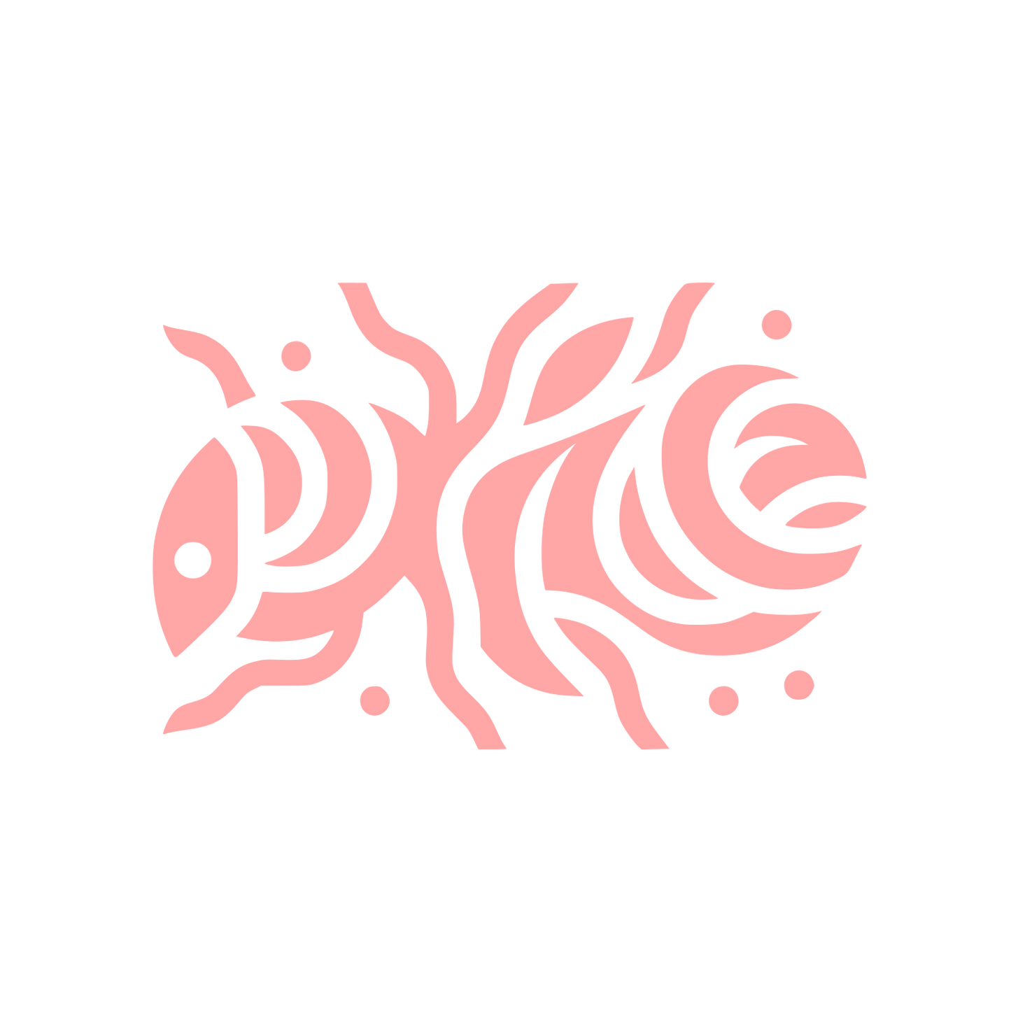 Termite Insect Logo Icon #ffa6a6