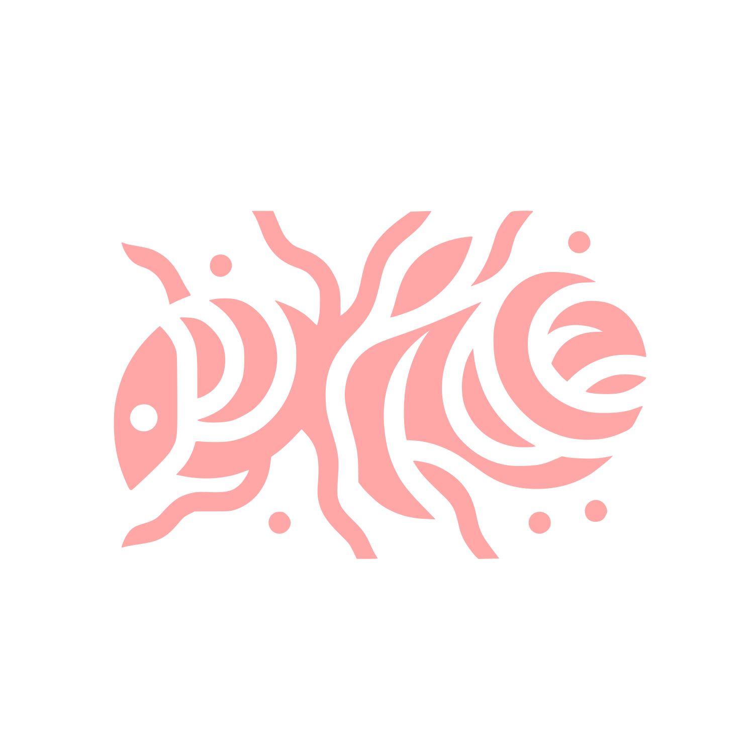 Termite Insect Logo Icon #ffa6a6