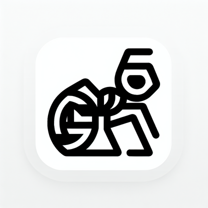 Ant Geometric Logo