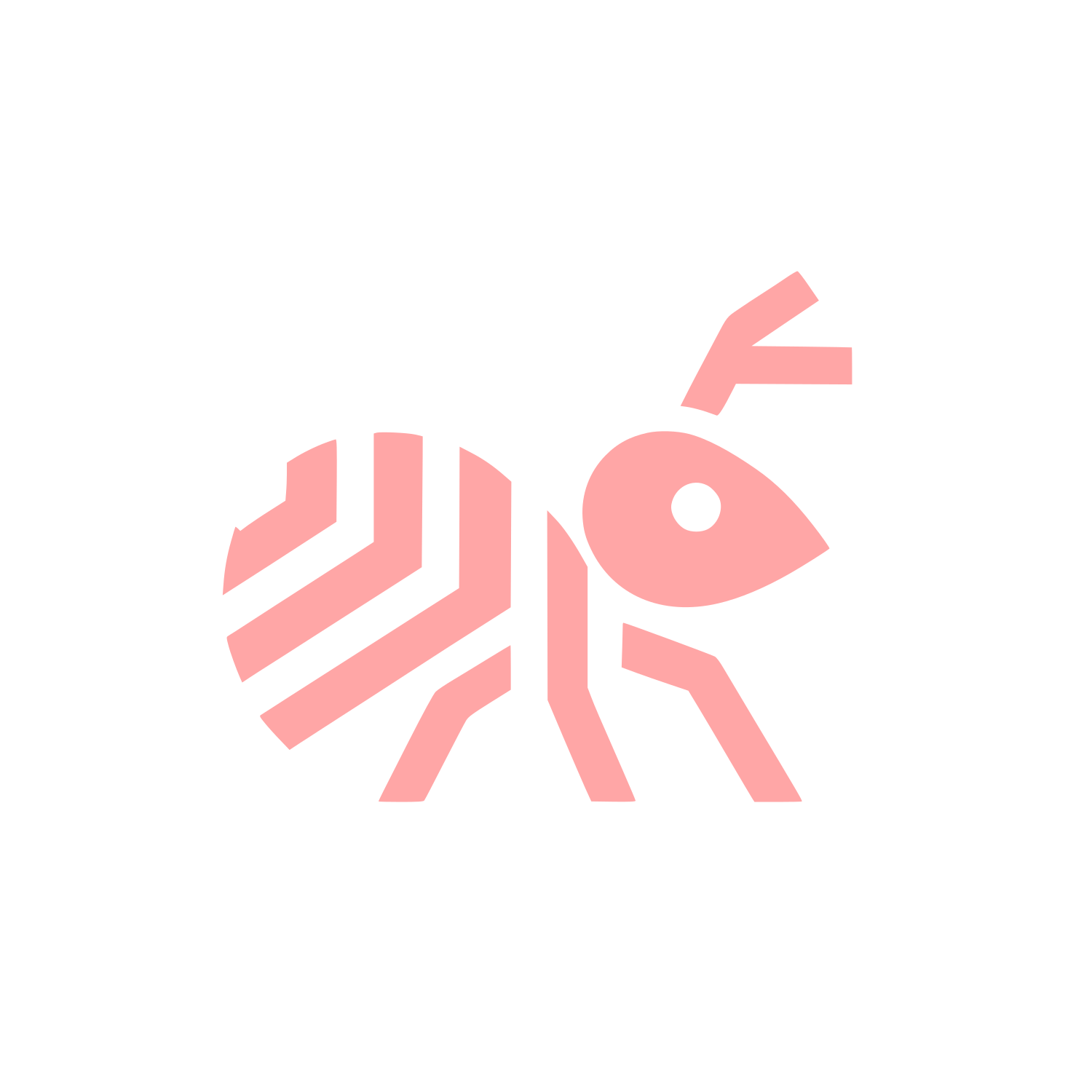 Ant Logo #ffa6a6