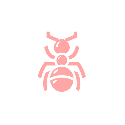 Ant Logo Design #ffa6a6