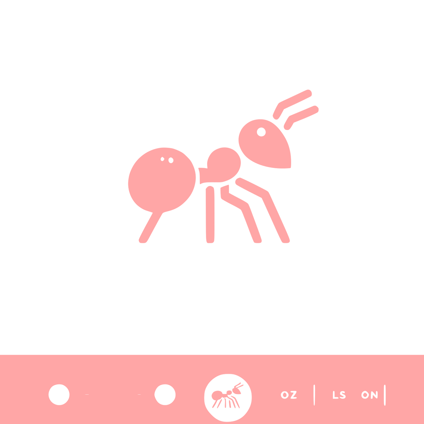 Ant Logo Design #ffa6a6