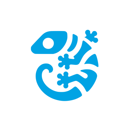 Logo of a Lizard #00a3e4