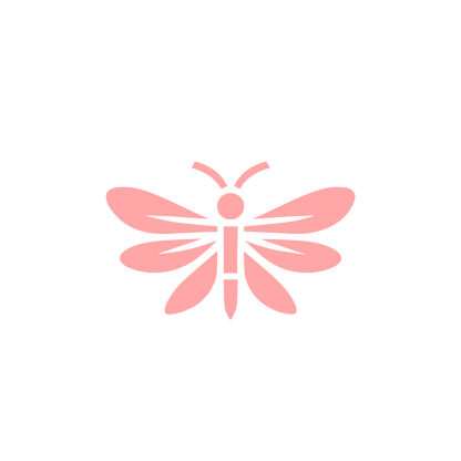 Logo of a Butterfly #ffa6a6