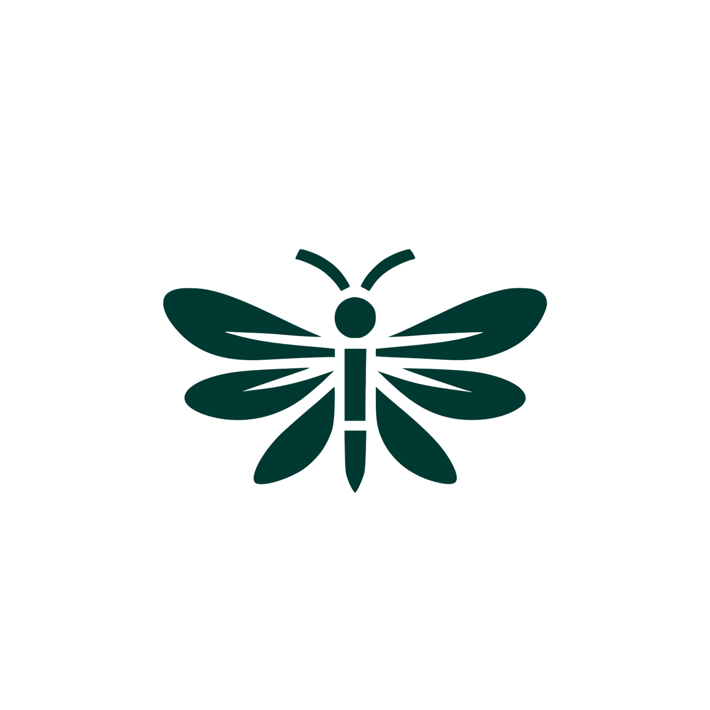 Logo of a Butterfly #003932