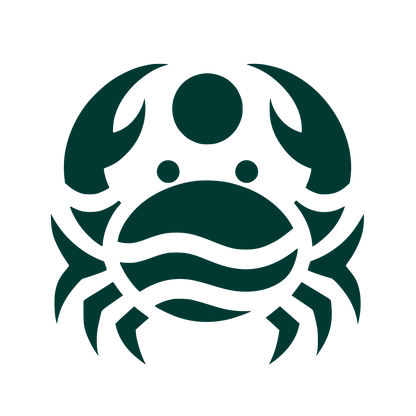 Crab Logo Design #003932