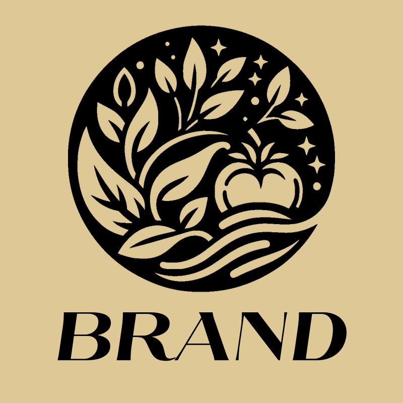 Nature Motif Circular Logo preview