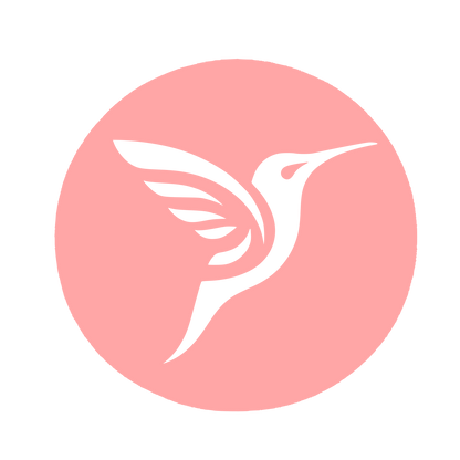 Logo of Hummingbird Design #ffa6a6