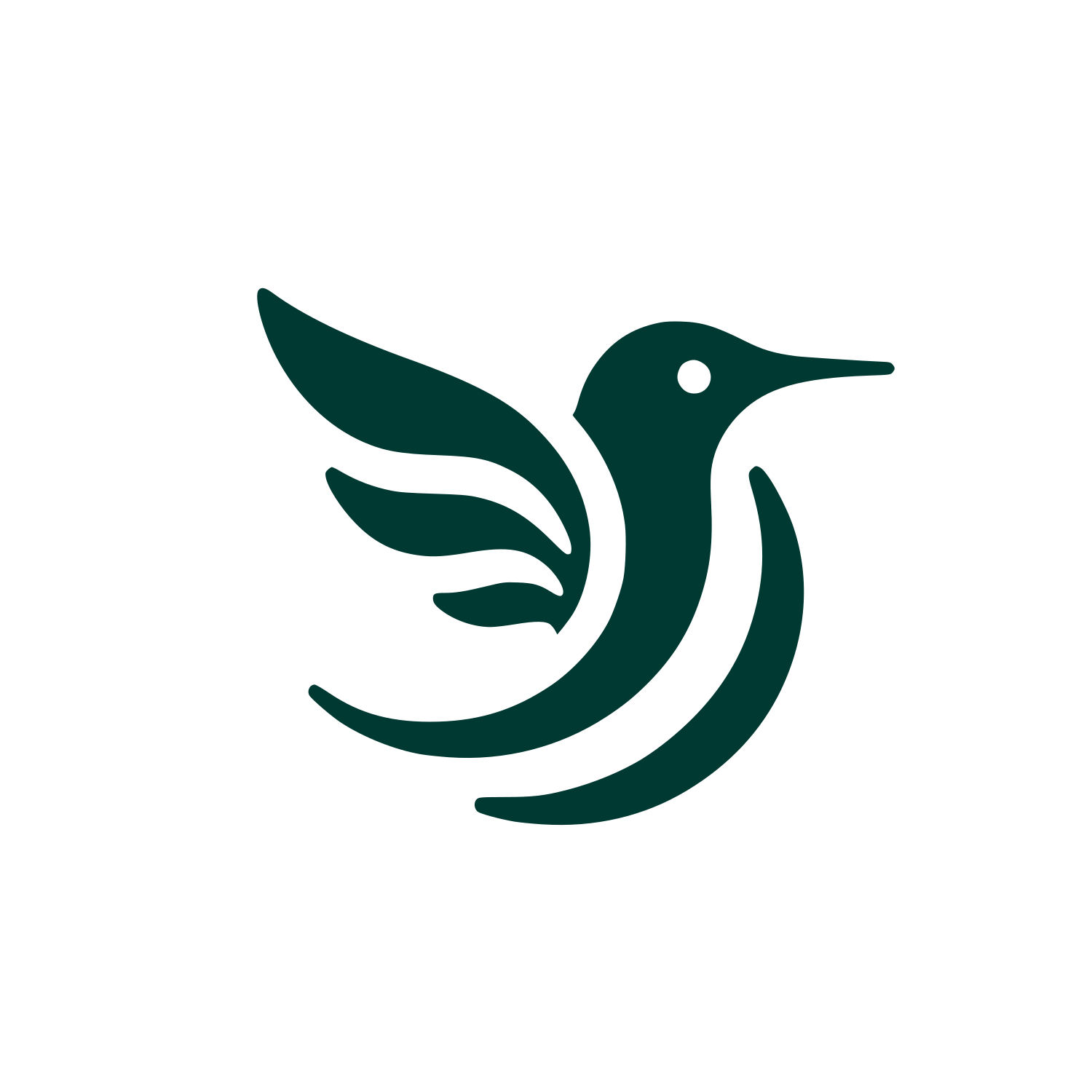 Logo of a Bird #003932