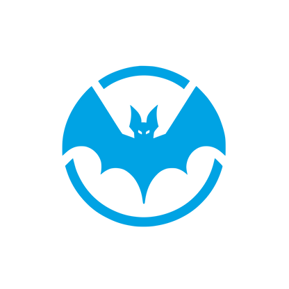 Bat Logo Design #00a3e4