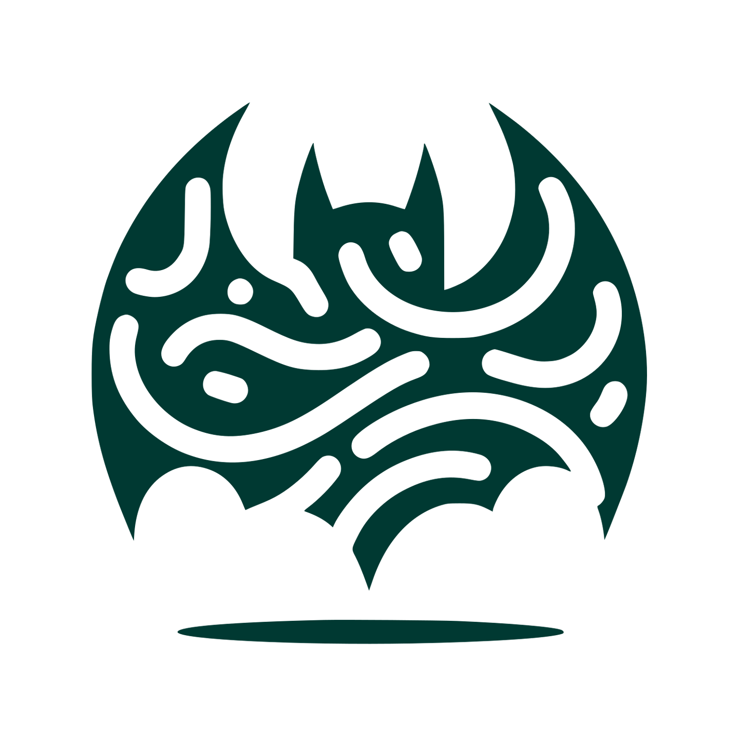 Bat Logo #003932