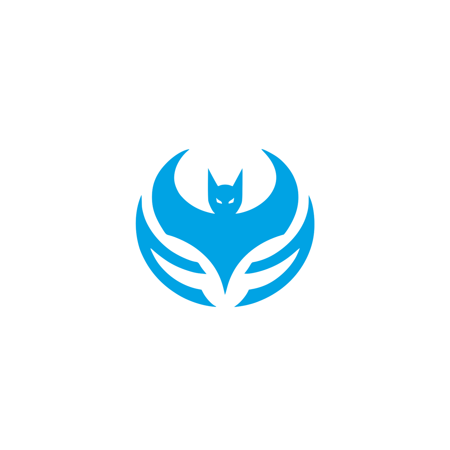 Bold Bat Logo #00a3e4