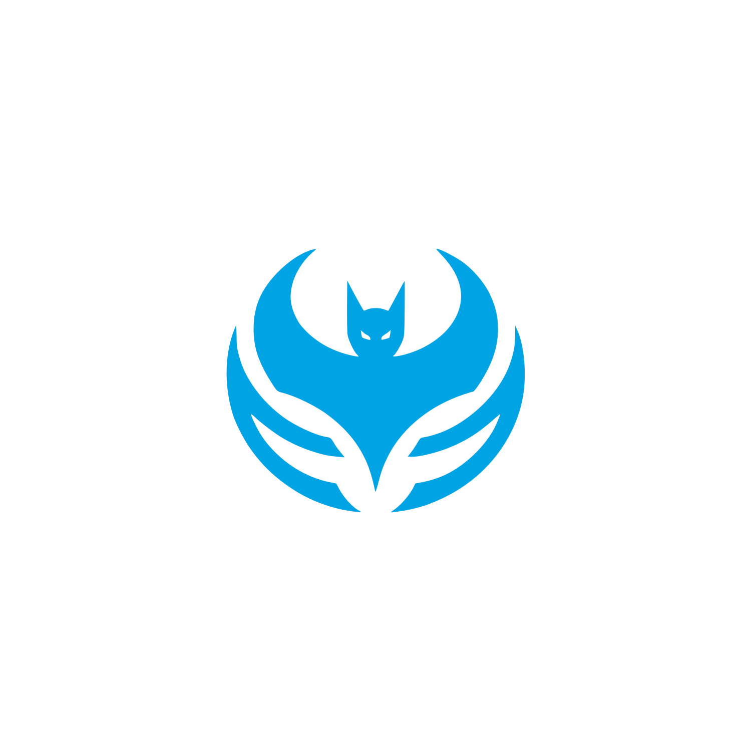 Bold Bat Logo #00a3e4
