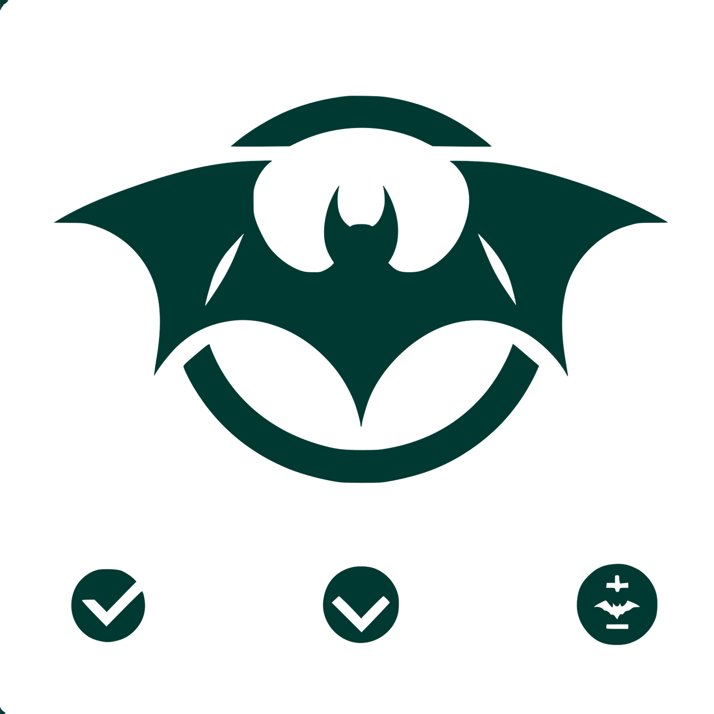 Bat Logo Design #003932
