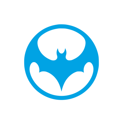 Bat Logo Design #00a3e4