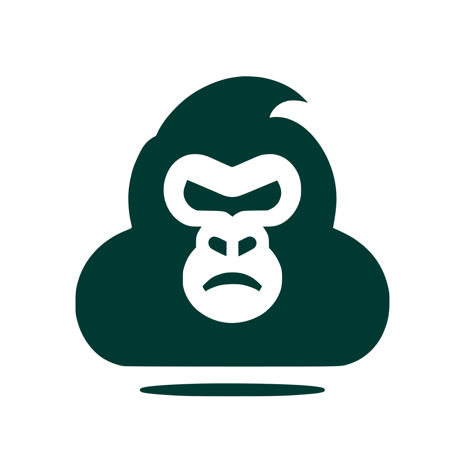 Gorilla Logo Design #003932