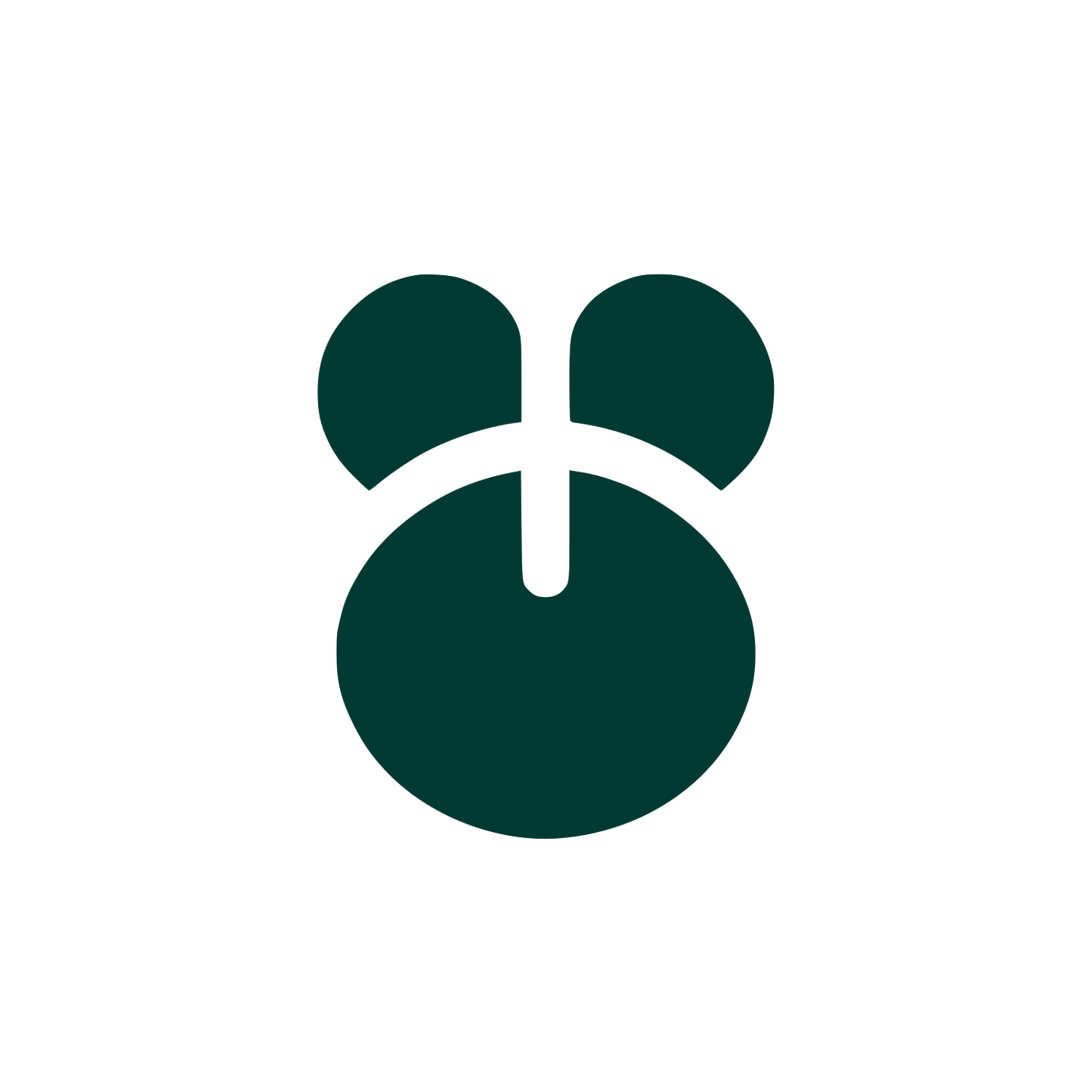Unique Bear Logo #003932