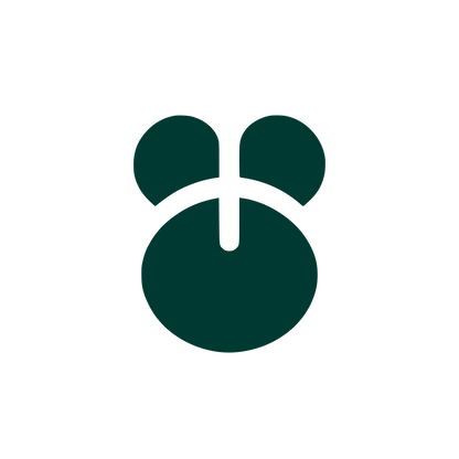 Unique Bear Logo #003932
