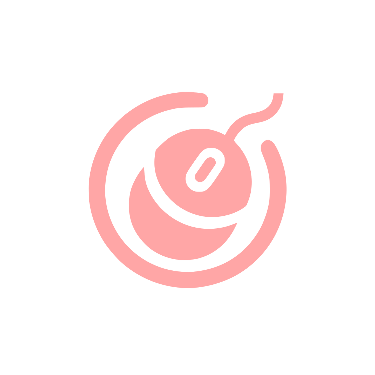 Logo for Mouse Design #ffa6a6