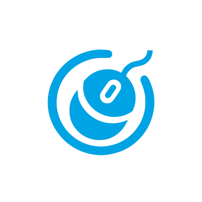 Logo for Mouse Design #00a3e4