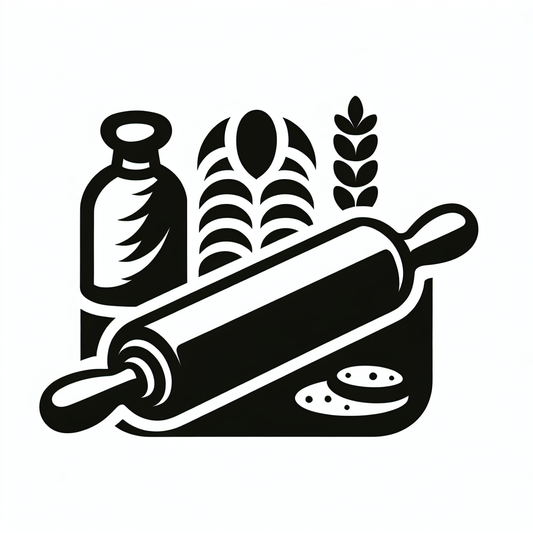 Rolling Pin Wheat Logo