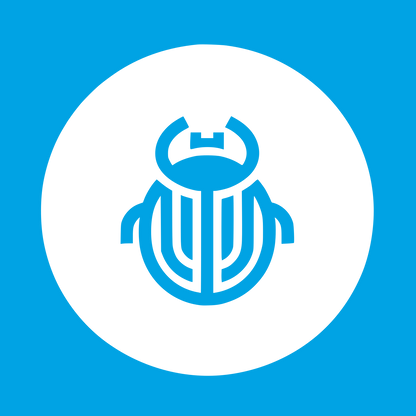 Beetle Logo Design #00a3e4
