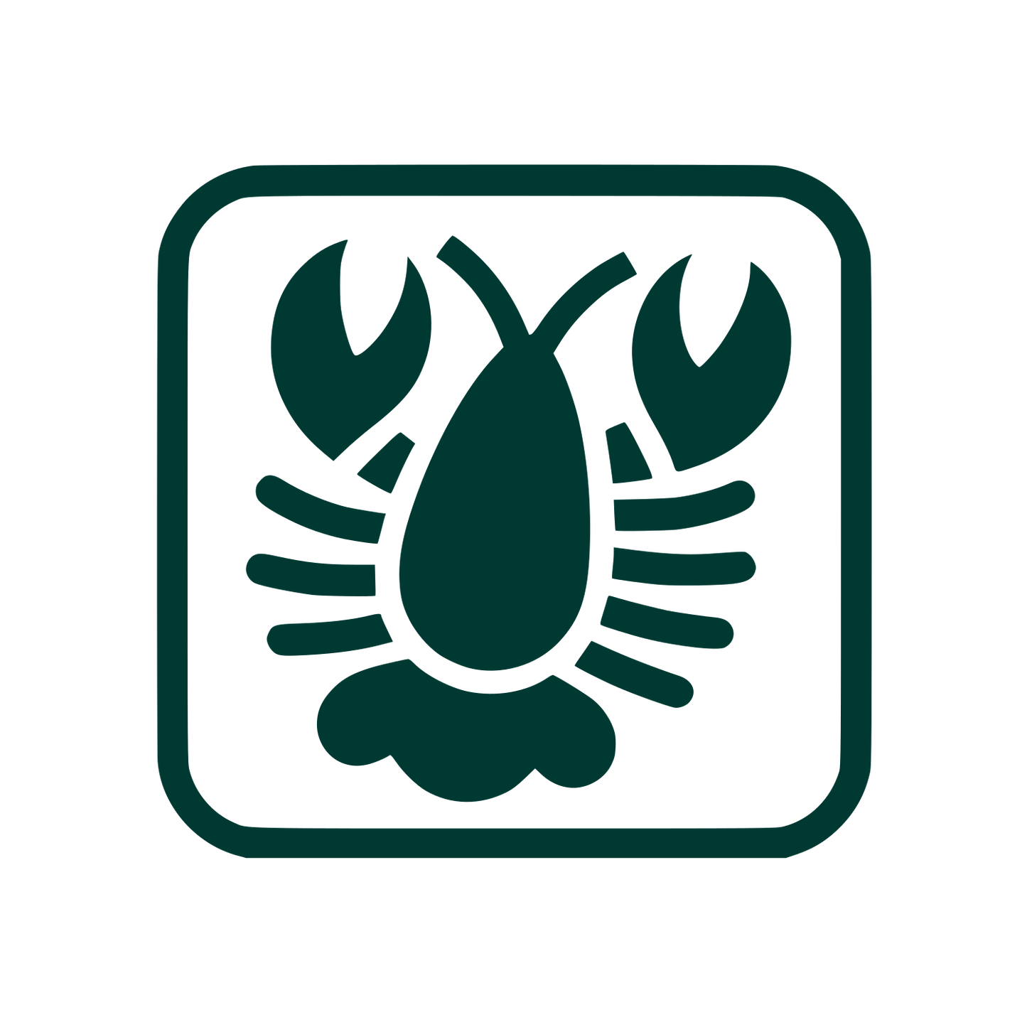 Logo of a Lobster #003932