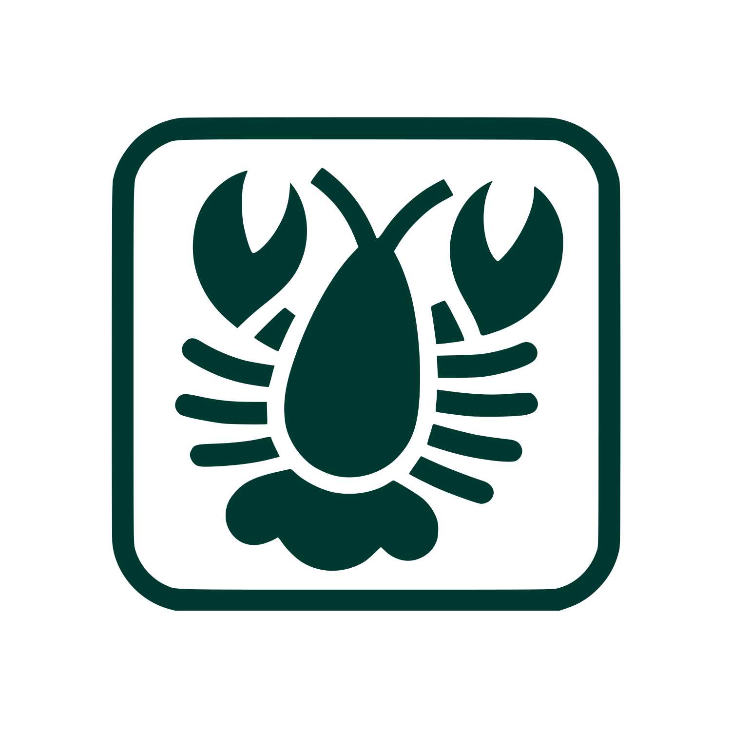 Logo of a Lobster #003932