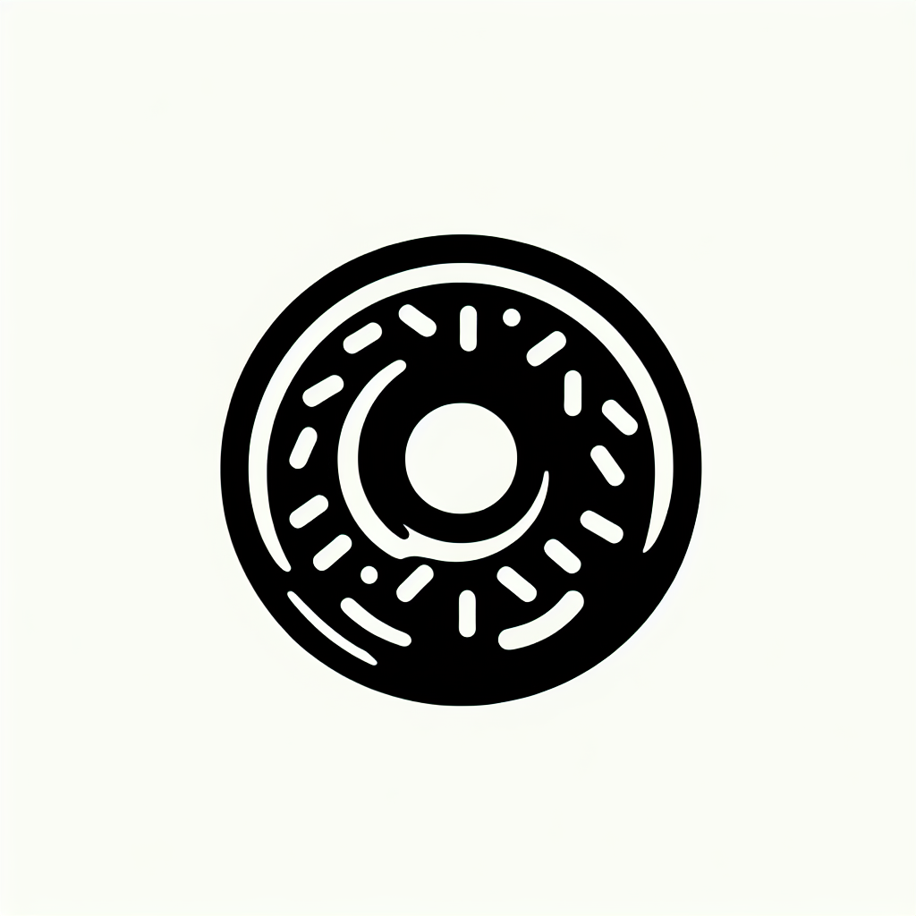Donut Ring Logo
