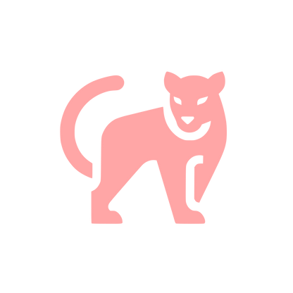 Black Panther Logo #ffa6a6